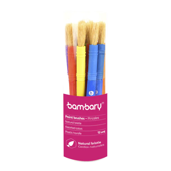 Bambary Set De Pinceles Cerdas Naturales. 230-7505/000