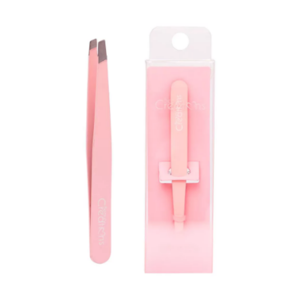 Beauty Creations Pinza De Cejas Rosada Con Sujetador