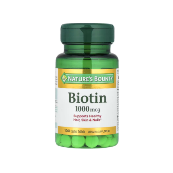 Biotin 1000Mg X 100 Capsulas Natures Bounty