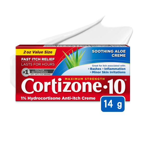 Cortizone 10 1% Hidrocortizona Crema Antipicazon 14Gr