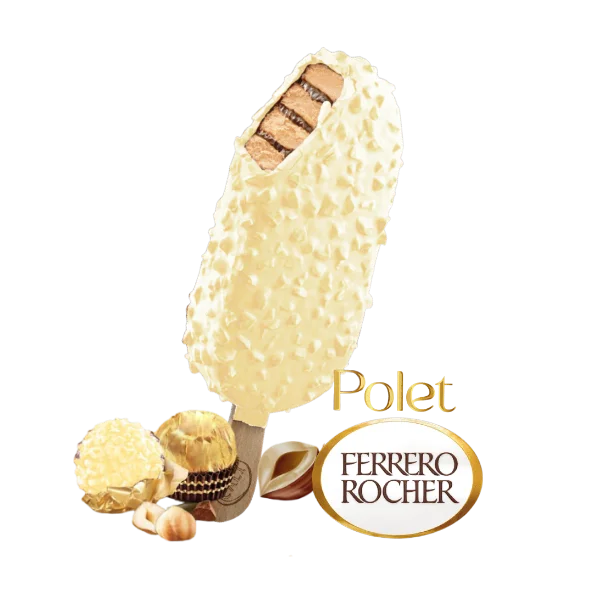 Cali Helado Paleta Polet Avellana White Ferrero