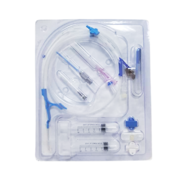 Cateter Bilumen 4Fr. X 80Mm Kit S/Mrc