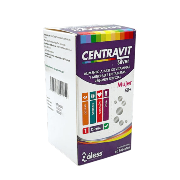 Centravit Silver Mujer X 30 Tabletas Aless