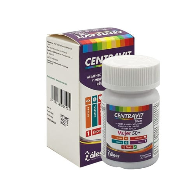Centravit Silver Mujer X 30 Tabletas Aless - Imagen 2