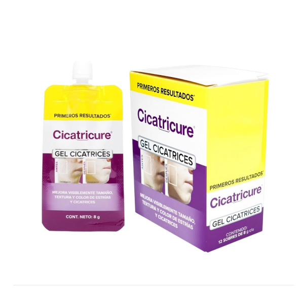 Cicatricure Gel Rostro/Cuerpo Sachet 8Gr