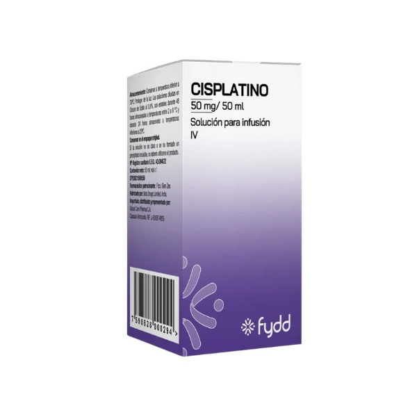 Cisplatino Ampolla 50Mg/50Ml I.V. Fydd