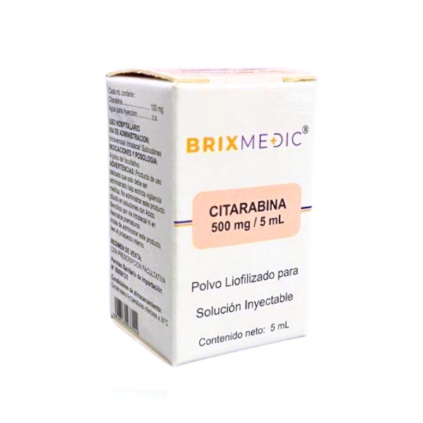 Citarabina Ampolla 500Mg/5Ml Iv. Brixmedic