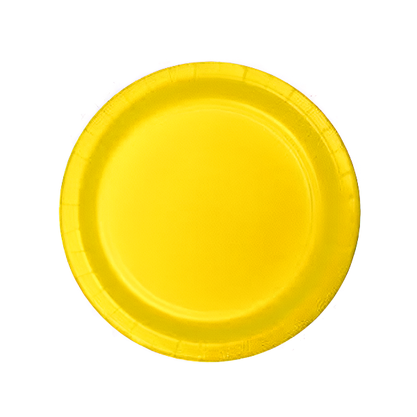 Conga Platos Amarillo 9" X 8 Piezas Pl-6A