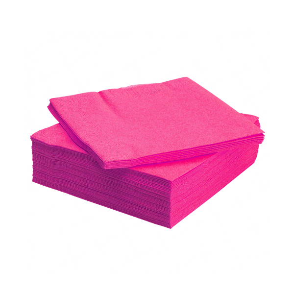 Conga Servilletas Fucsia 25X25 X 20 Piezas Se-9