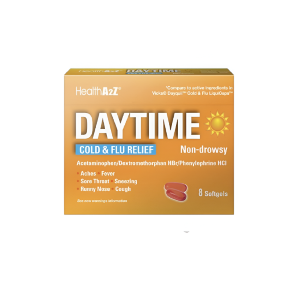 Daytime Antigripal 25Mg X 8 Capsulas Healthaz