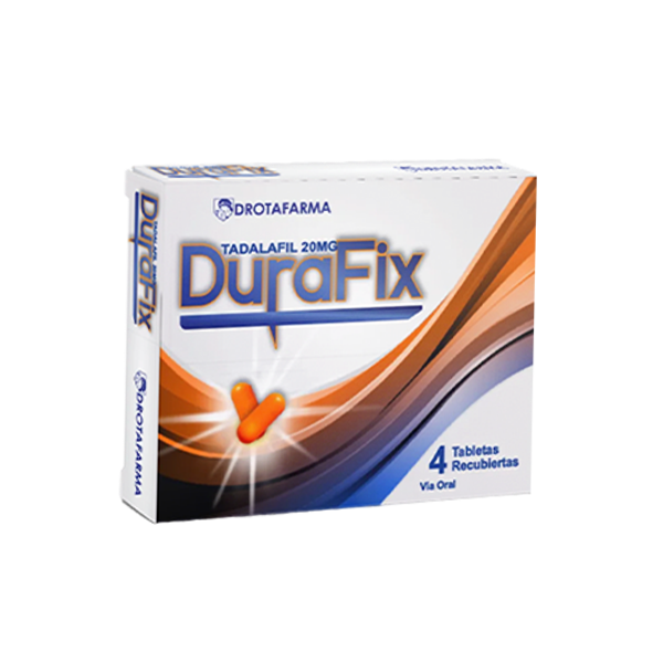 Durafix Tadalafilo 20Mg X 4 Tabletas Drotafarma