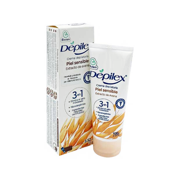 Depilex Crema Depilatoria  Piel Sensible 100Gr