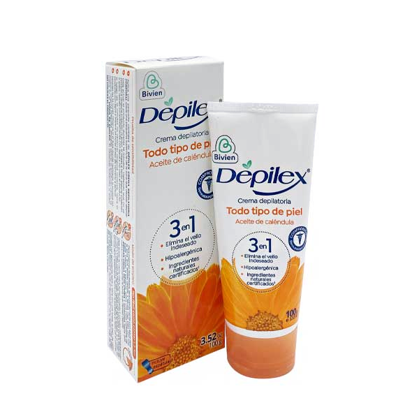 Depilex Crema Depilatoria  Todo Tipo De Piel 100Gr