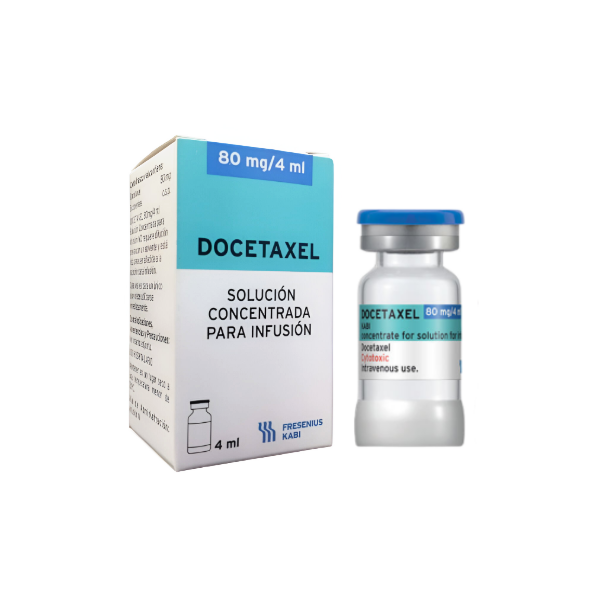 Docetaxel Solución Inyectable 80Mg/4Ml I.V Fresenius Kabi