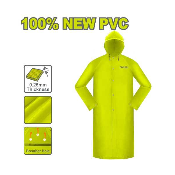 Dyllu Impermeable Tipo Abrigo Talla L Ref Dtrc200L