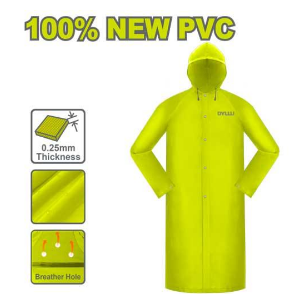 Dyllu Impermeable Tipo Abrigo Talla Xl Ref Dtrc20Xl