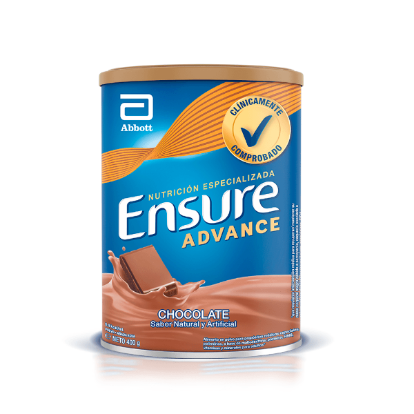 Ensure Advance Alimento En Polvo  Chocolate 400Gr.