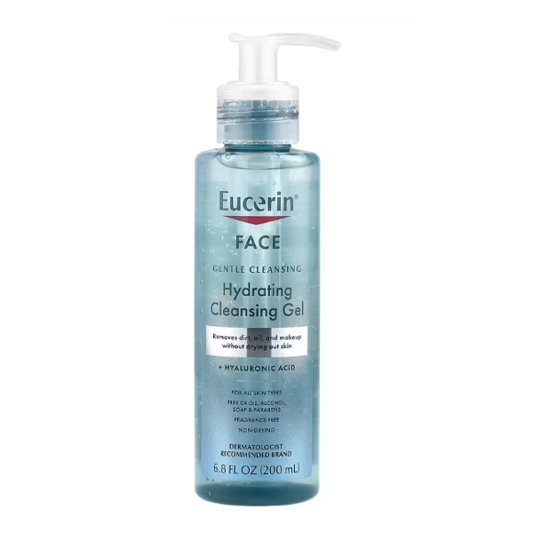 Eucerin Limpiador Hidrantante En Gel Con Acido Hialuronico 200Ml