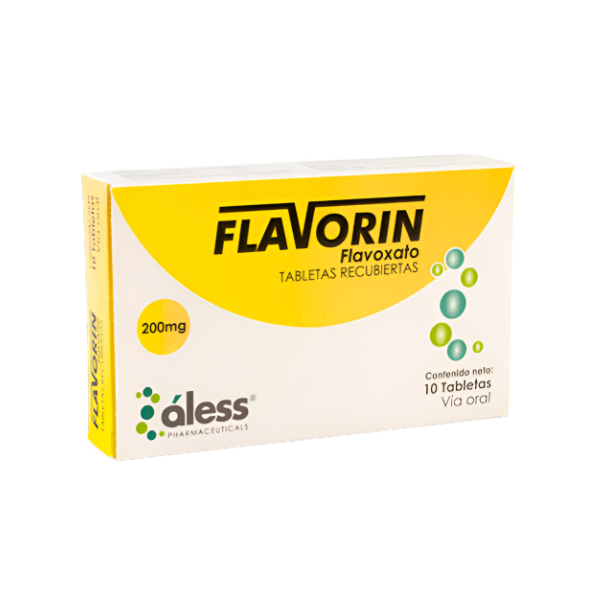 Flavorin - Flavoxato 200Mg X 10 Tabletas Aless