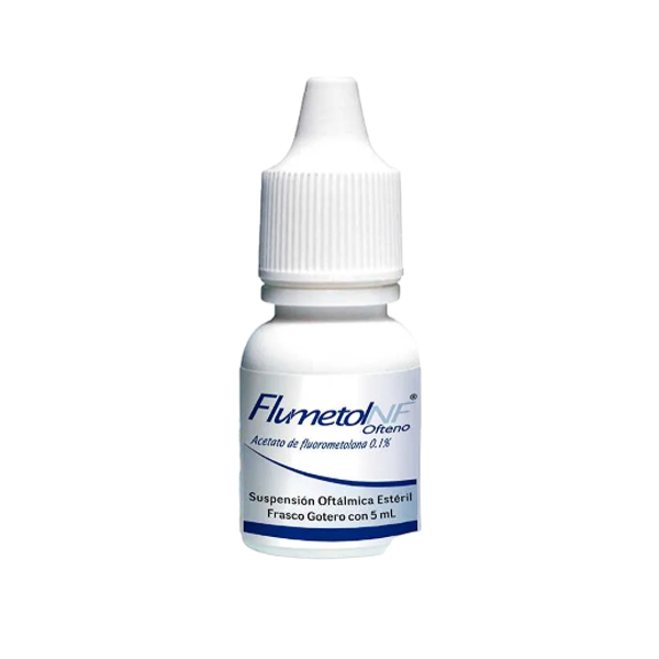 Fluorometolona - Flumetol Nf Ofteno Solución Oftálmica X 5Ml Sophia