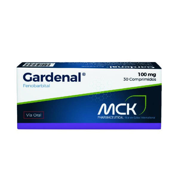 Gardenal Fenobarbital 100mg x 30 Comprimidos - MCK