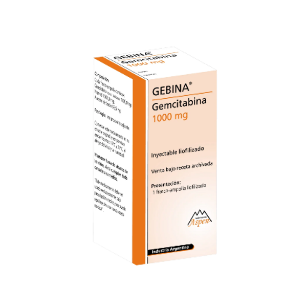 Gebina - Gemcitabina Ampolla 1000Mg I.V Aspen