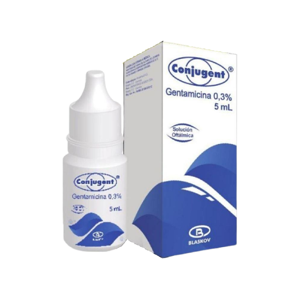 Gentamicina Solución Oftálmica 0.3% X 5Ml Blaskov