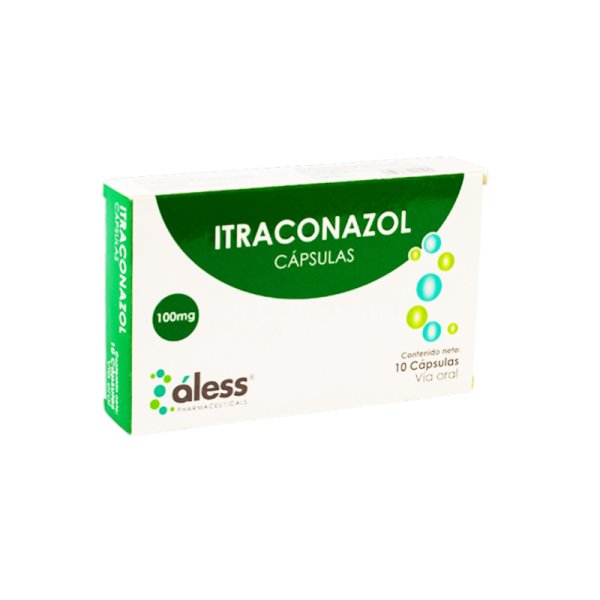 Itraconazol 100Mg X 10 Capsulas  Aless