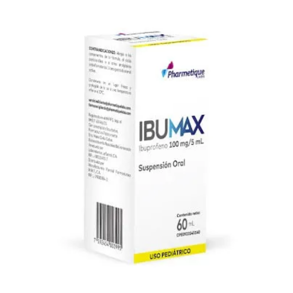 Ibumax Jarabe Pediátrico 100Mg/5Ml X 60Ml La Santé