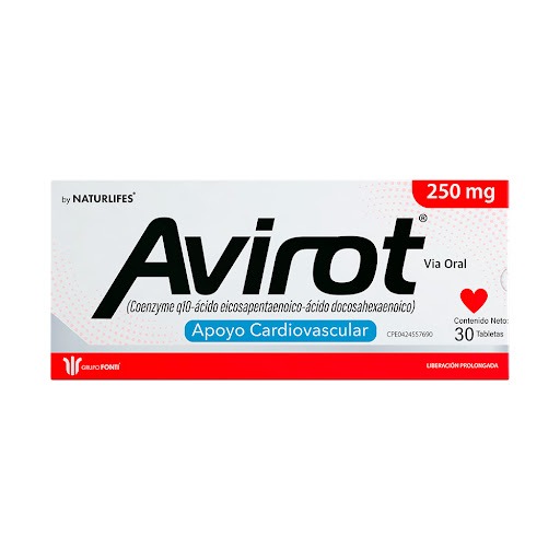 Avirot 250Mg X 30 Tabletas Natur Life`s - Imagen 4