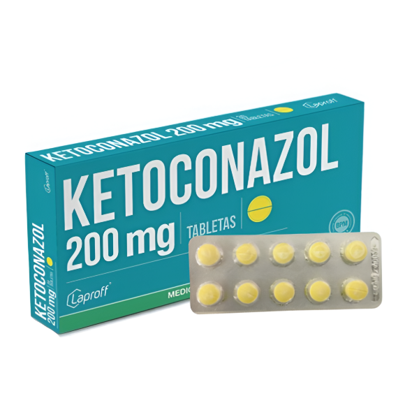 Ketoconazol 200Mg X 10 Tabletas De Dispensador Laproff