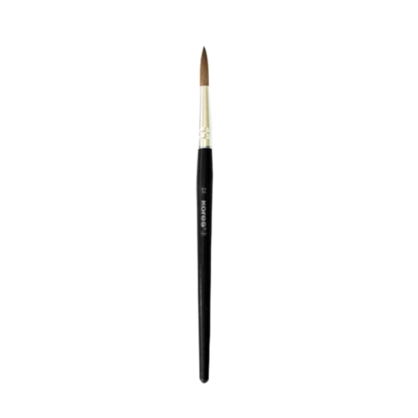 Kores Pincel Escolar Pelo De Buey N-12 X Und.
