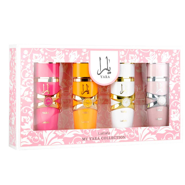 Lattafa Collecion De Yara 4Pzas
