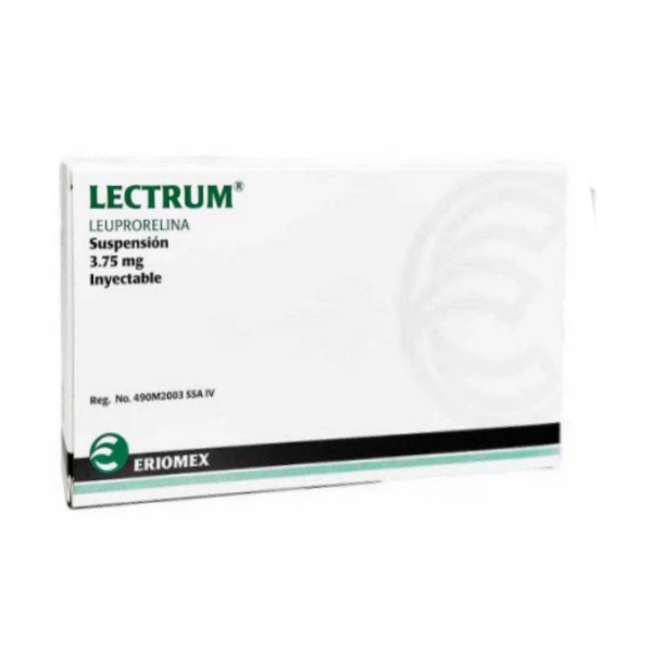 Lectrum - Leuprolide Ampolla 3.75Mg/Ml I.M/Suc Eriomex