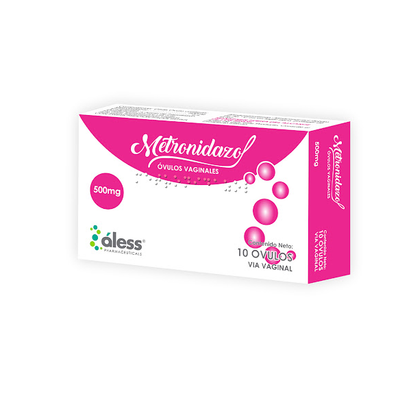 Metronidazol 500Mg X 10 Ovulos Aless