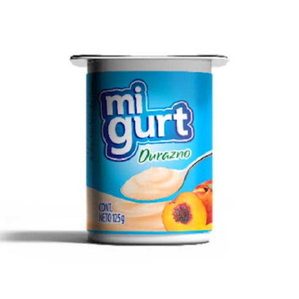 Migurt Yogurt Durazno X 125Gr