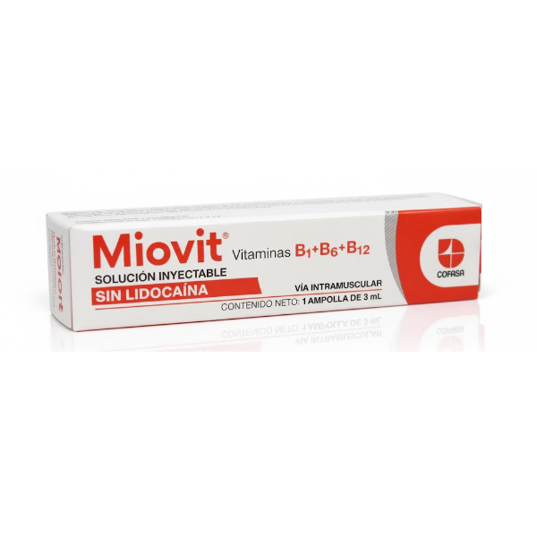 Miovit Ampolla 3Ml/I.M Kit. Sin Lidocaina X 1 Cofasa
