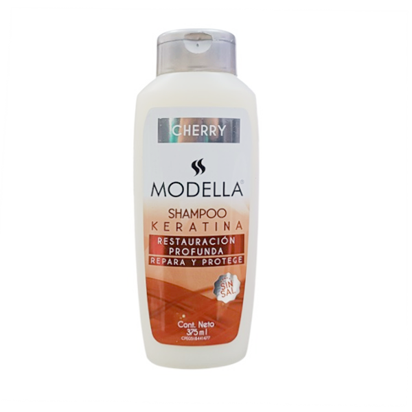 Modella Shampoo Keratina Restauracion Profunda 375Ml
