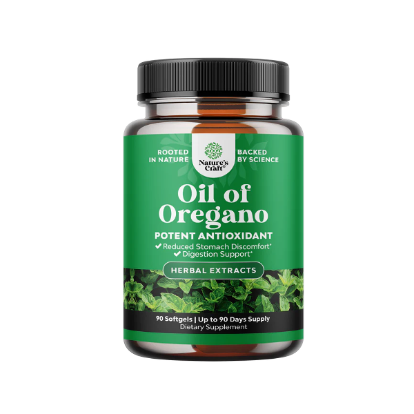 Natures Craft Oil Of Oregano X 90 Cápsulas