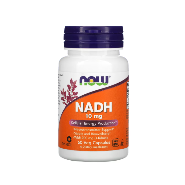 Nadh+Ribose 10Mg/200Mg X 60 Cápsulas  Now