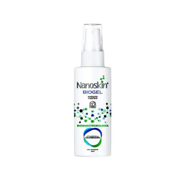 Nanoskin Biogel Aposito Líquido Cicatrizante 60Ml