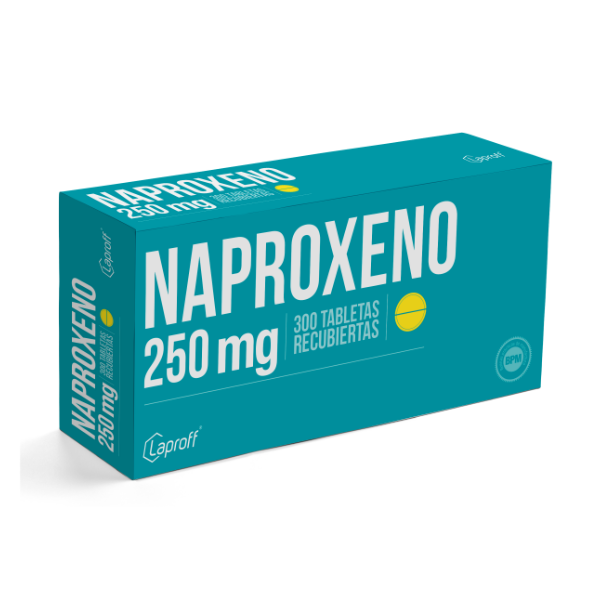 Naproxeno 250Mg X 10 Tabletas De Dispensador   Laproff