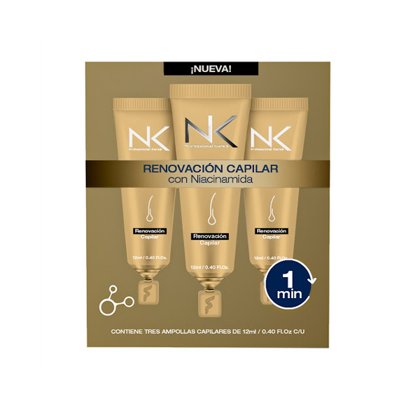 Nk Ampolla Renovacion Capilar Con Niacinamida X 3Unidades