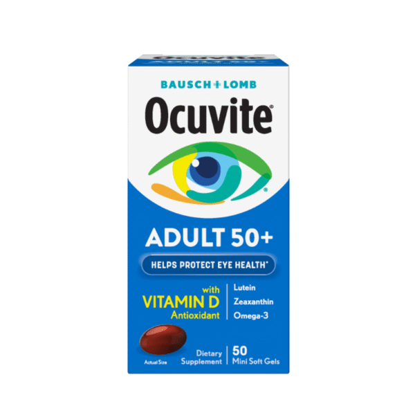 Ocuvite Adult 50+ Vitamina D X 50 Mini Cápsulas Blandas