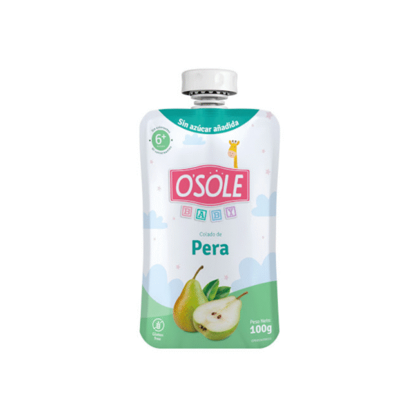 Osole Compota De Pera Sin Azúcar 100Gr.