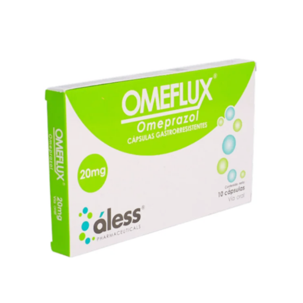 Omeflux-Omeprazol 20Mg X 10 Cápsulas  Aless