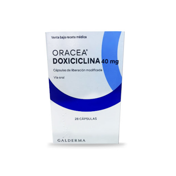 Oracea-Doxiciclina 40Mg X 28 Capsulas Aro