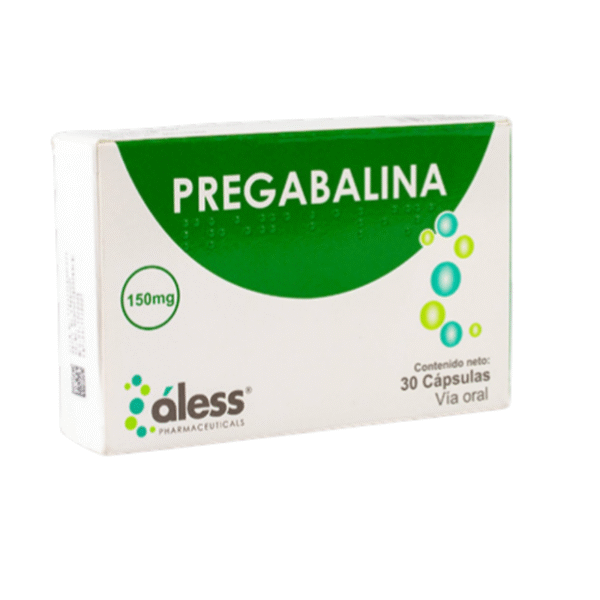Pregabalina 150Mg X 30 Cápsulas Aless