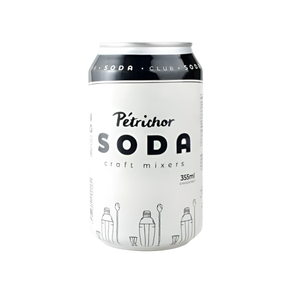Petrichor Soda Craft Mixers. 355Ml