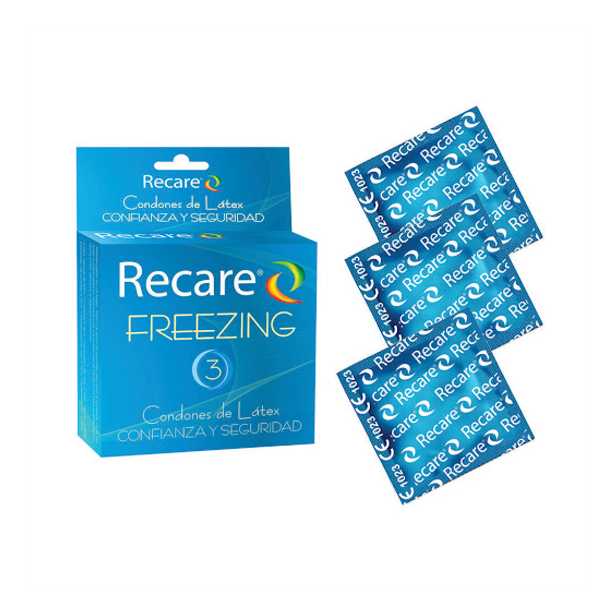 Recare Preservativo Freezing X 3Unidades